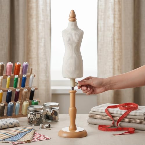 Maniquí de ropa pequeño artesanal para dar vida a tus diseños textiles 6