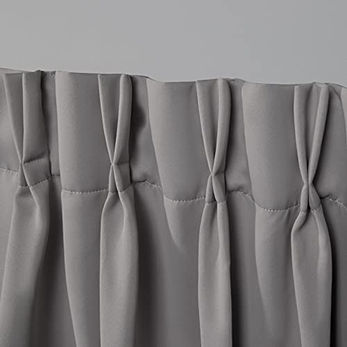 Exclusive Home Curtains Panel Pair, 100% Polyester, Veridian Grey, 84" Length, W 52" x L 83.9" (1 Panels) - Image 3