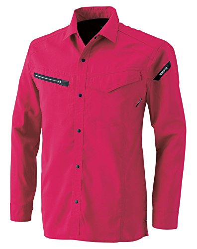 TS DESIGN(ティーエスデザイン) AIR ACTIVEロングスリーブシャツ オールシーズン用 8105 75 ワイン L