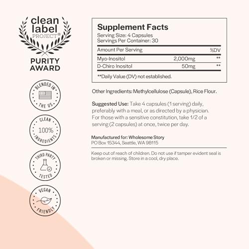 Wholesome Story WSS00001 Inositol Supplement thumb #1