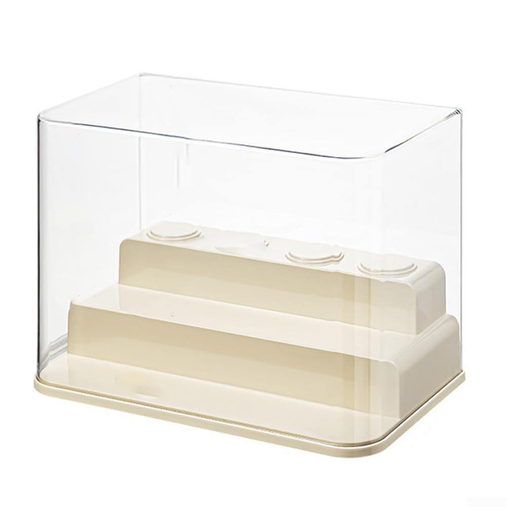 Boîte de présentation transparente anti-poussière pour figurine et modèle