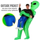 Zoom IMG-2 morph costume alieno gonfiabile adulto