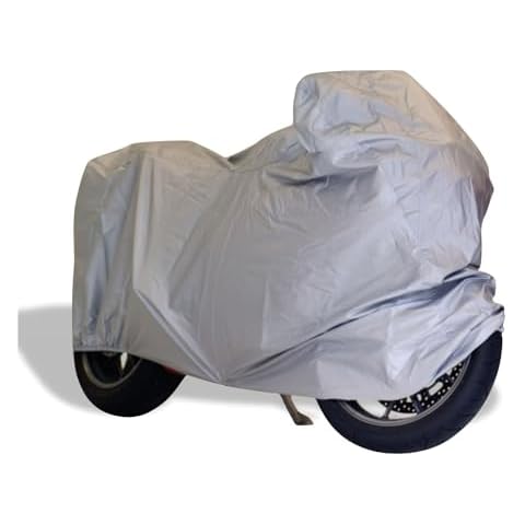 Seal Skin Covers Heavy Duty Waterproof All-Weather Motorcycle Cover Protects Against Rain Snow Sun UV Hail for Automobiles, Full Exterior Cover for Indoor or Outdoor, Fits Motorcycles (81-89 inch) Cover