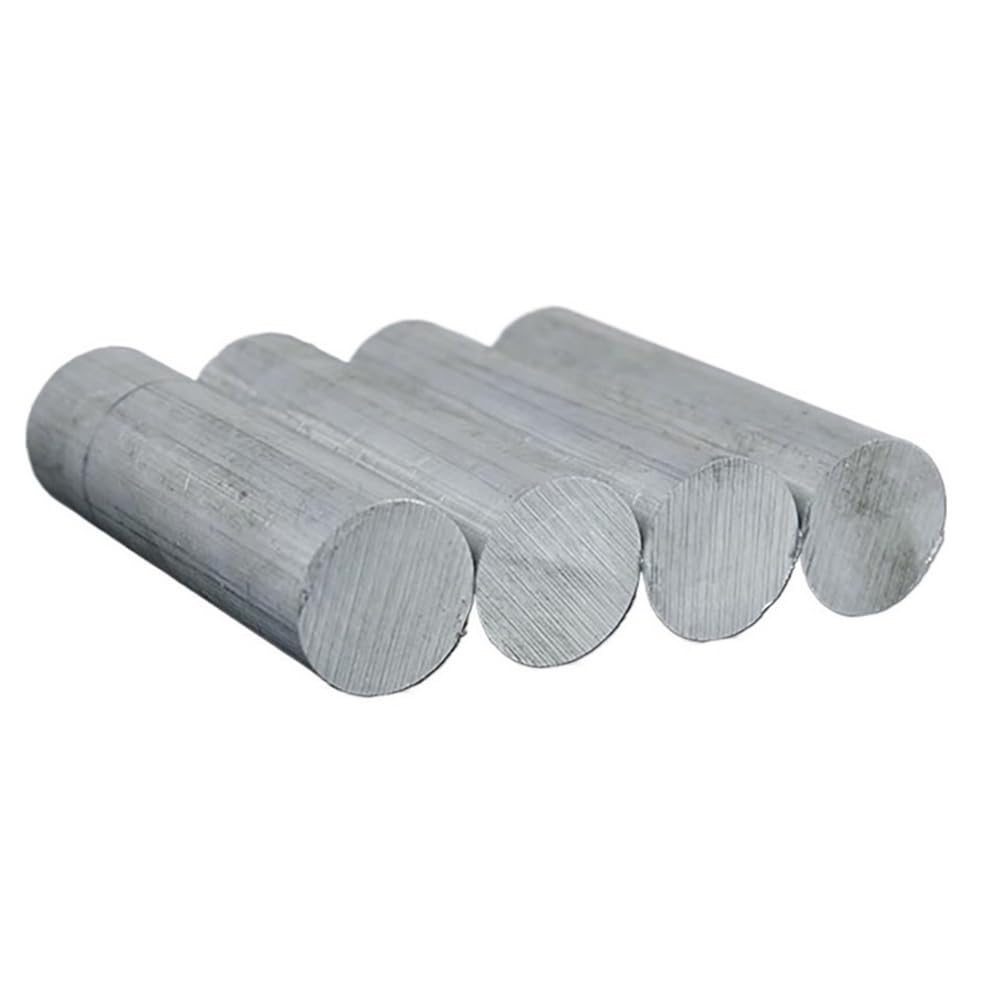 Varillas mecanizables de aleación de aluminio 6061, 10 piezas for estructuras de construcción(200x12mm)