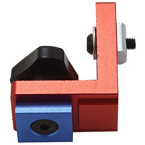 Jteyult Woodworking Chute Dedicated Limiter Standard 30 T-Slot Miter Stop Sliding Miter Gauge Fence Connector Rail Retainer Chute Locator For Milling Woodworking #TOP1