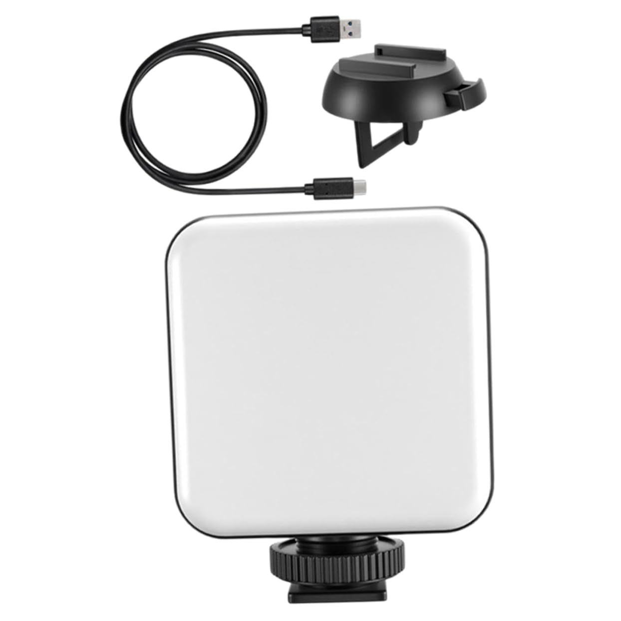 SEWACC Clip Led Light for Phone Selfie Fill Light Rechargeable Easy to Fix on Laptop or Tablet No Damage to Screen