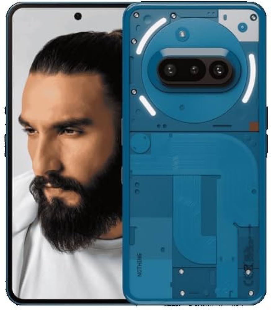 Nothing Phone 3a ブルー Nothing Phone (3A) 5G (Blue, 8GB RAM, 128GB Storage) | Snapdragon