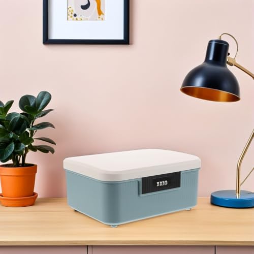 Boîte verrouillable pour effets personnels avec coffre de rangement sécurisé