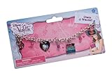 Disney Violetta 117021 - Bettelarmband mit 4 Anhängern auf backercard, 18 x 0.5 x 9 cm