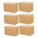 Superharte kleine verpackungskartons – einfach zu verwenden – die schachtel ist schnell zusammengebaut und die kraft-außenfläche sorgt für ein professionelles finish und nimmt ein etikett oder einen markierstift auf. praktische kartons