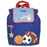 Personalized Quilted Backpack