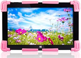 Universal Tablet PC Silicone Gel Case for 9.7" to 12.5" - Suitable for 10", 10.1", 10.6", 11.1", 11.6", 12" Tablet PCs (PINK)