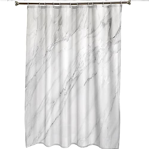 Rideau de douche en polyester haut de gamme 165x180cm aspect marbre - 7