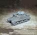 FMOCHANGMDP Tank 3D Puzzles Plastic Model Kits, 1/35 Scale M3 Grant Medium Tank Model, Adult Toys and Gift, 24.5 x 3.1Inchs