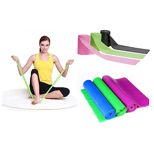 Toddmomy Bandas De Ejercicio Bandas De Resistencia para Gimnasio Banda Elástica Bandas De Entrenamiento Bandas De Gimnasio Banda De Fitness Rosa
