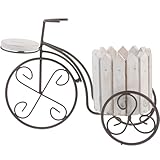 Support pour jardinière en forme de vélo – fabriqué en matériau résistant à une utilisation prolongée, support pour pot de fleurs d'intérieur