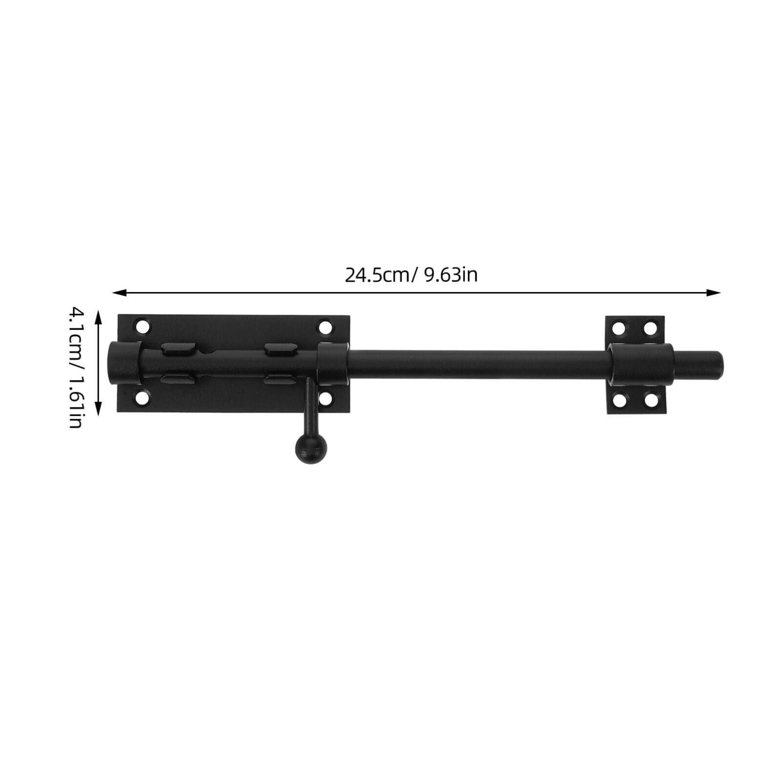Uonlytech Serrure De Sécurité Inoxydable Pour Porte De Garage Loquet Coulissant Robuste Verrou De Porte Entrée Finition Élégante Installation Facile