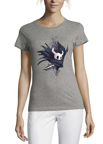 T-shirt coton femme gris Anime 49 idéal pour vos sorties décontractées et moments détente