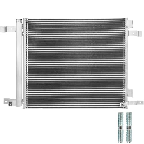 Image of Air Conditioning A /C Condenser Compatible with Cadillac SRX # 20981270, 22973655, GM3030294, 22872052, 4055, CN4055PFC