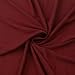 Burgundy Poly Rayon Spandex Jersey Knit Fabric, Fabric by the Yard - 1 Yard