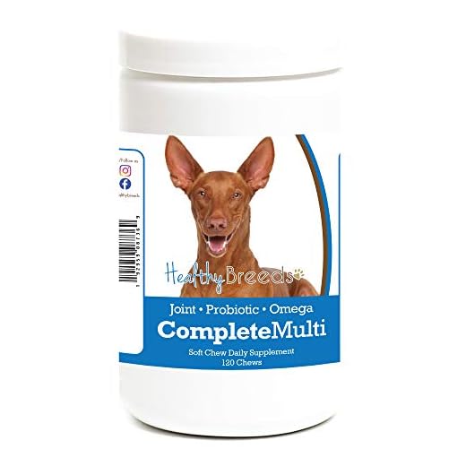 Healthy Breeds Pharaoh Hound All in One Multivitamin Soft Chew 120 Count