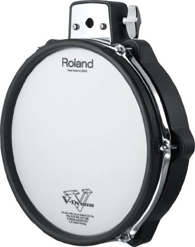 Roland PDX-100 Electronic V-Drum Pad, 10-Inch, Black