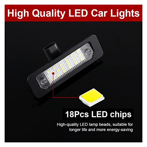 Lámpara de matrícula para Ford Focus soluciona fallos de luz y parpadeos traseros 4