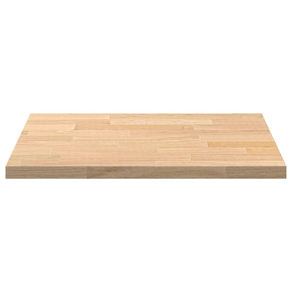 Générique Plan de Travail de Cuisine Bois de chêne Massif rectangulaire,Meubles,Accessoires pour Tables,Plateaux de Table,Brun,8.6 KG,4008996