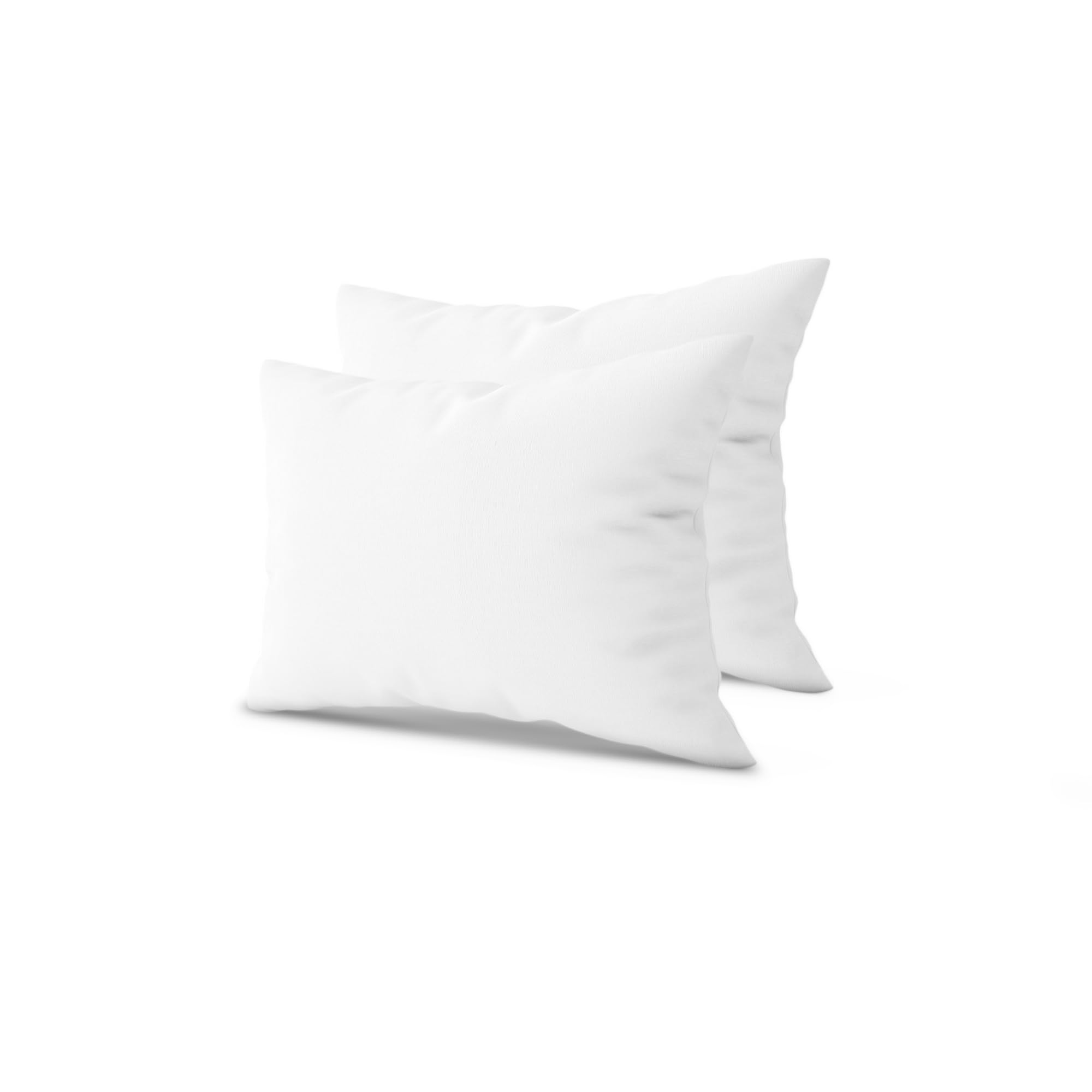 Sleep&Smile Ultimate Bounce Back Pillows – 2 Pack (48×74cm) – Hypoallergenic Cooling Hollowfibre – Medium Support for Side, Back & Stomach Sleepers – Durable Polyester-Cotton Cover – Made in the UK
