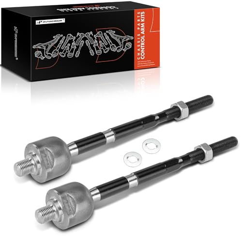 A-Premium 2 x Front Inner Tie Rod Ends, Compatible with Fiat 500 2012-2019