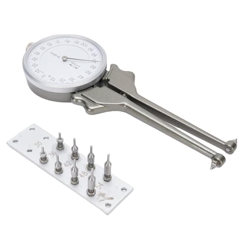 Calibrador interno 30-62 mm profesional con 8 cabezales miniatura 3