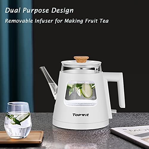 Electric Tea Kettle, White