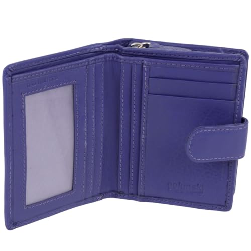 Portefeuille compact en cuir anti-piratage pour sécuriser vos cartes bancaires