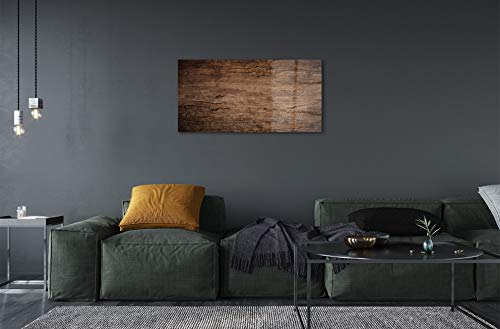 Tableau decoration murale Tulup texture bois impression luxe - 6