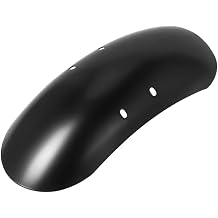 Motorcycle Metal Iron Short 13 5/8" Front Fender Mudguard Fit for Harley David-son Forty-Eight XL1200X 2010-2017 (Matte Black)