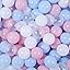 Warm blue+warm pink+white