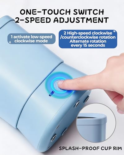 Image of Electric Dog Paw Cleaner for Dogs,2 Speeds Automatic Dog Foot Paw Washer for Medium Large Cat Dog Pet