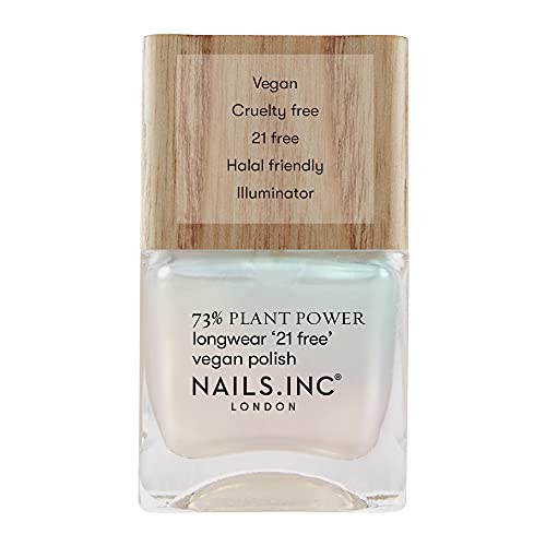 Nails Inc 73% Anlagen-Kraft Nagellack 14 ml, Irgendwo leuchtet