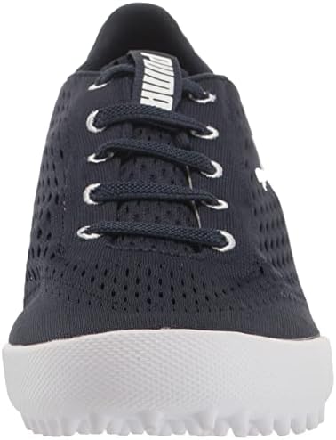 PUMA mens Monolite Fusion Slip-on Golf Shoe, Navy Blazer/Puma White, 10.5 US | Image 1