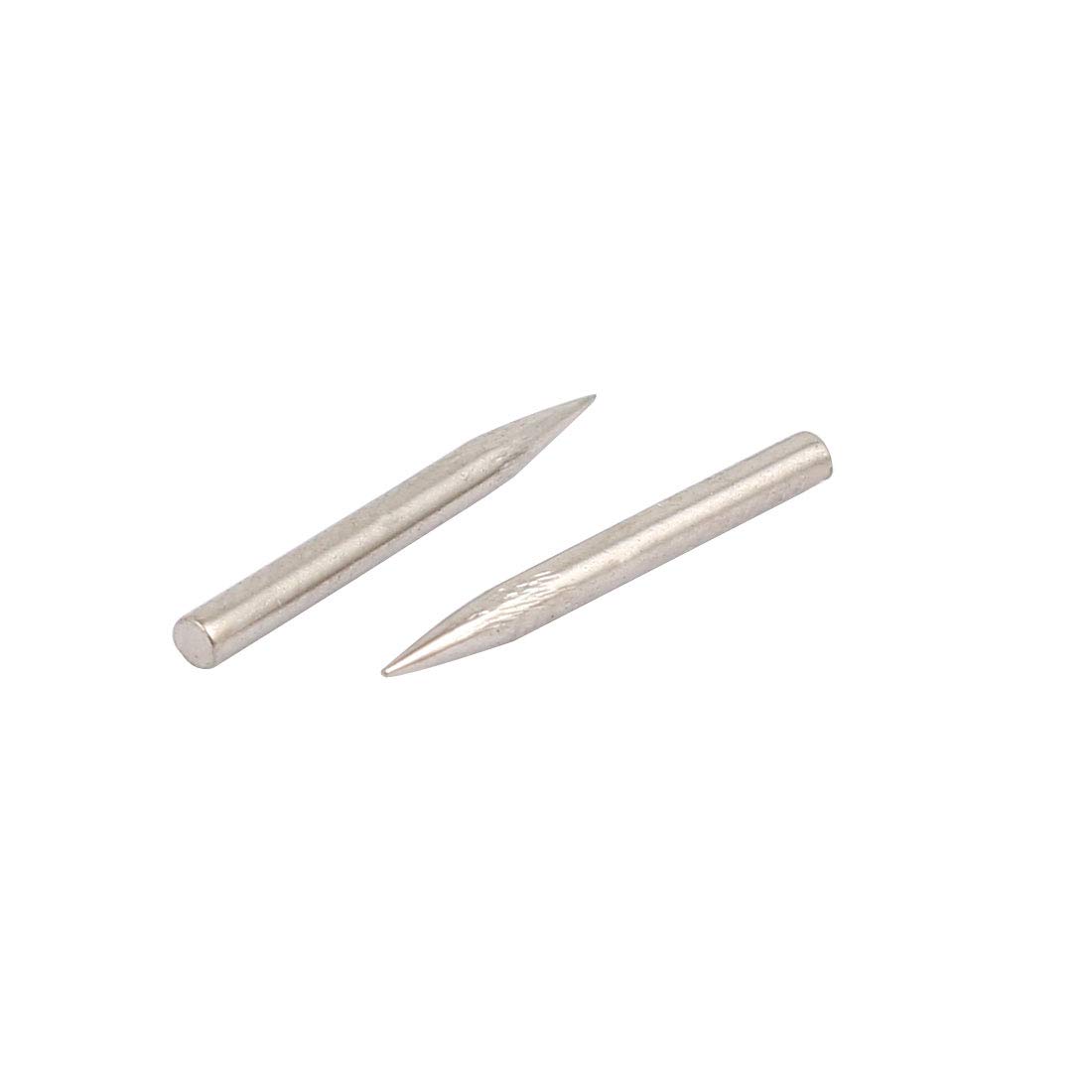 Aexit 1.4mm x Fastener 14mm Carbon Steel Non-Head Siding Wall Cement Nail 20pcs Model:68as202qo187