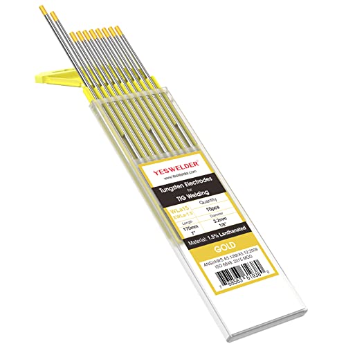 Image of YESWELDER TIG Welding Tungsten Electrode 1.5% Lanthanated