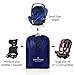 UMJWYJ Car Seat Travel Bag Adjustable Padded Backpack for Car Seats Car Seat Travel Tote Ideal Gate Check for Air Travel