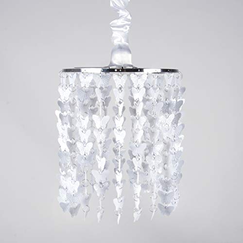 Tadpoles Lshbf010 White Butterfly Lamp Shade, One-Size #TOP2