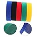 GRIRIW 5pcs Classroom Carpet Tape Cable Organizer Straps for Cord Management Bright Colors Non-damaging Adhesive Nylon Material
