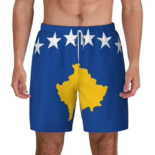 Maillot de bain Kosovo pour homme short de surf à séchage rapide pour l'été