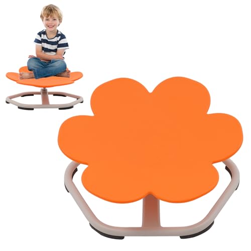 Siairo Sensorischer Kinderstuhl, 360° drehbares Sitzspielgerät, Autismus-Sensorikspielzeug für Jungen und Mädchen, Balance-Drehstuhl-Hocker trainiert körperliche Koordination und Gleichgewicht