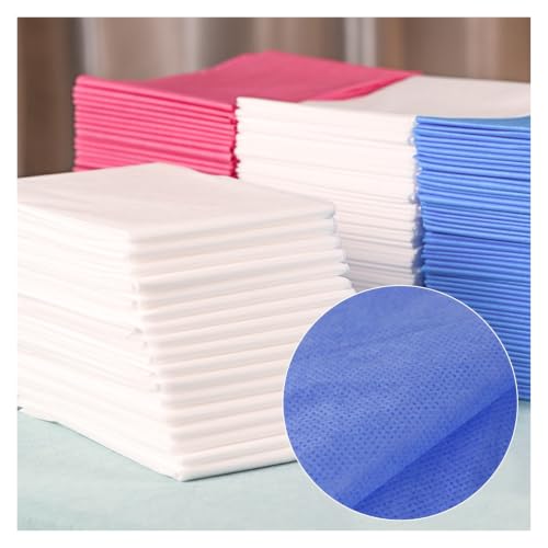 Funda para camilla de masaje desechable 80x180cm de tnt azul para spa 2