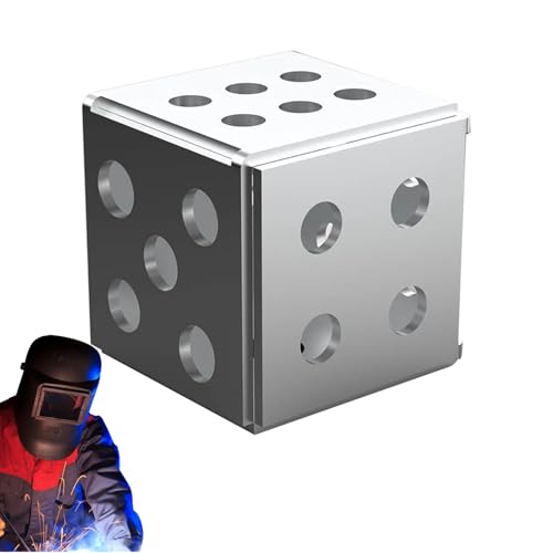 Juego de cupones de práctica para principiantes, pieza de metal, herramienta hecha a mano para soldadores, estudiantes, talleres, fabricación, desarrollo, mejora, proyectos de dominio