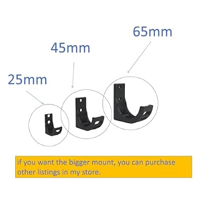 Wall Mount for RC Plane, Black Wall Hanger for Car or Plane Wheels Within 25mm.