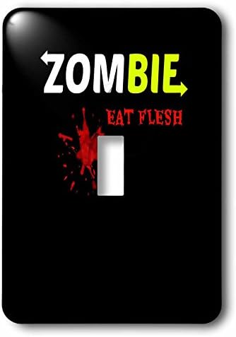 3dRose lsp_178707_1 Zombie Eat Flesh Toggle Switch image 2